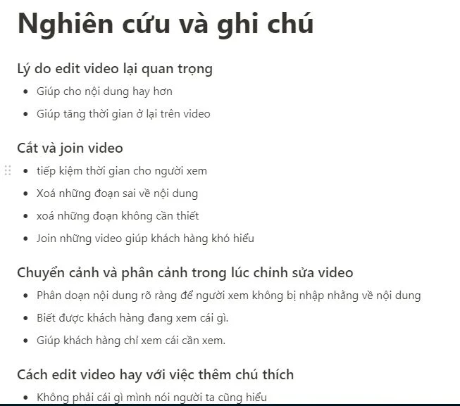viet-dan-y Nơi viết dàn ý trong template notion dần cho dân content