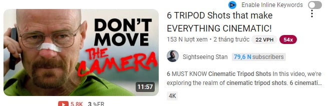 6 TRIPOD Shots that make EVERYTHING CINEMATIC!